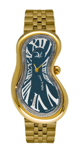EXAEQUO Dali Classic Melting Watch Bracelet 28mm North Sea Dial Men's Watch DEX0002.0015B
