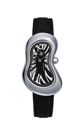 EXAEQUO Dali Minuscule Melting Watch 26mm Black Dial Men's Watch DEX0021.0001