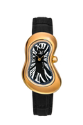 EXAEQUO Dali Minuscule Melting Watch 26mm Black Dial Men's Watch DEX0022.0001