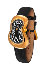 EXAEQUO Dali Minuscule Melting Watch 26mm Black Dial Men's Watch DEX0022.0001