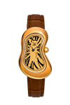 EXAEQUO Dali Minuscule Melting Watch 26mm Yellow Gold Dial Men's Watch DEX0022.0003