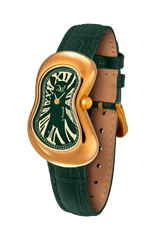 EXAEQUO Dali Minuscule Melting Watch 26mm Green Dial Men's Watch DEX0022.0005