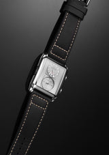 Marvin Malton Rectangular 50mm Rhodium Silver Dial Men's Watch M024.14.31.64