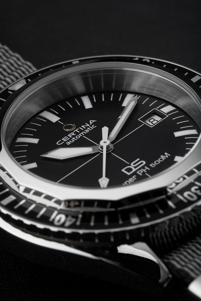 Certina DS Super PH500M 43mm Black Dial Men's Watch C0374071805000
