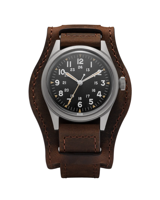 Benrus DTU-2A/P 34mm Black Dial Men's Watch DTU-SS-B-034-01