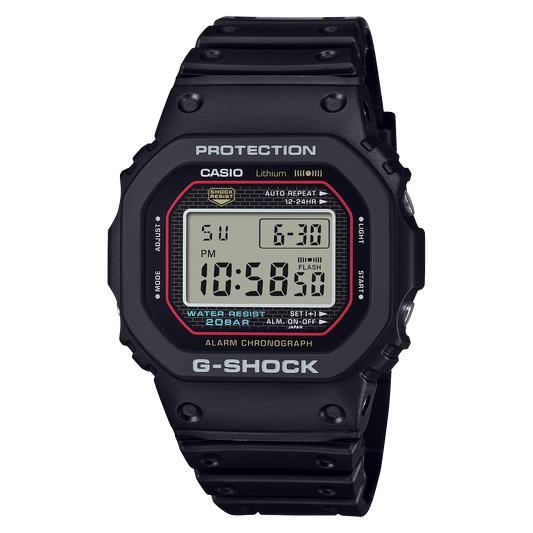G-Shock Digital 5000 Series 42.3mm Digital/Black Men's Watch DW5000R-1A