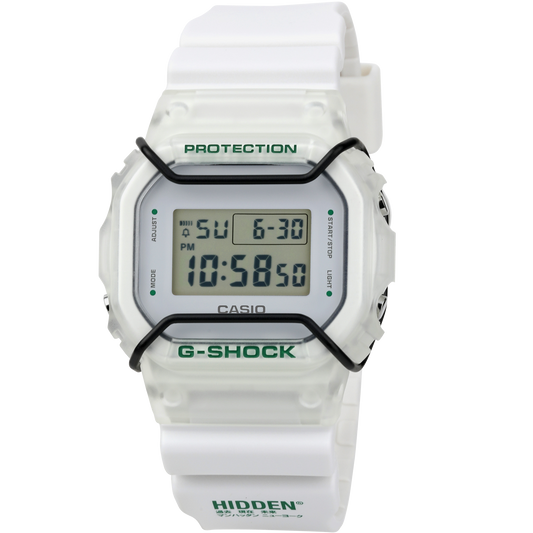 G-Shock Digital 5600 Series 43.8mm White-Digital Dial Men's Watch DW5600HDN257