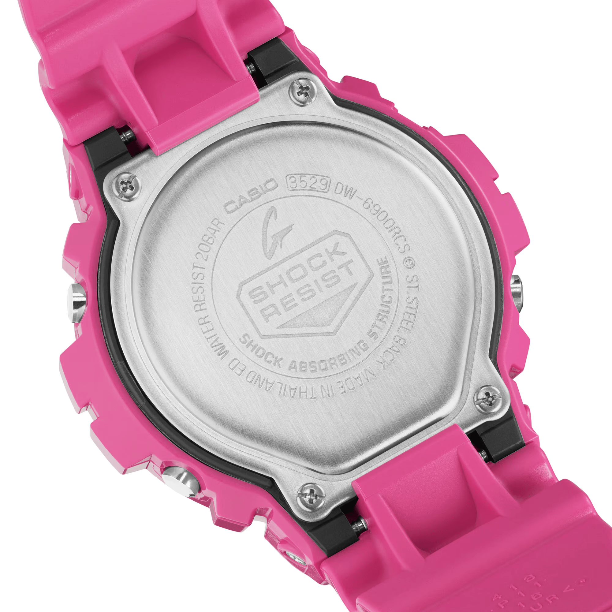 G-Shock Digital Pink Women's Watch DW6900RCS-4