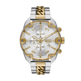 Diesel Spiked 49mm Silver Dial Men's Watch DZ4629