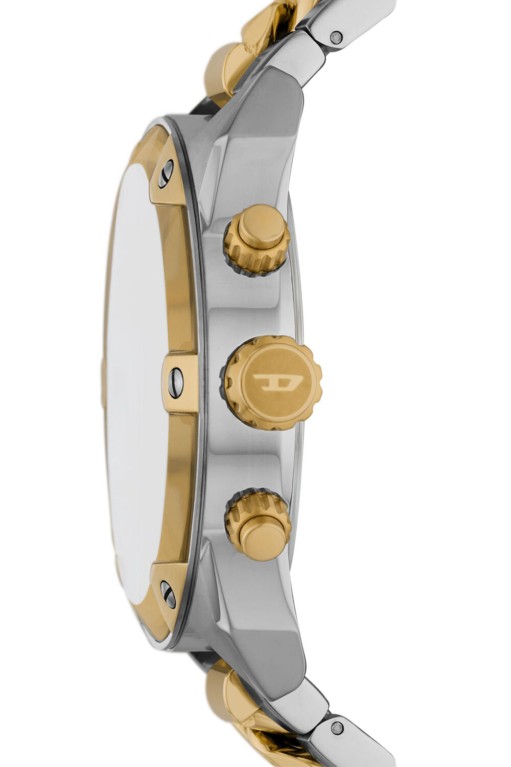 Diesel Spiked 49mm Silver Dial Men's Watch DZ4629