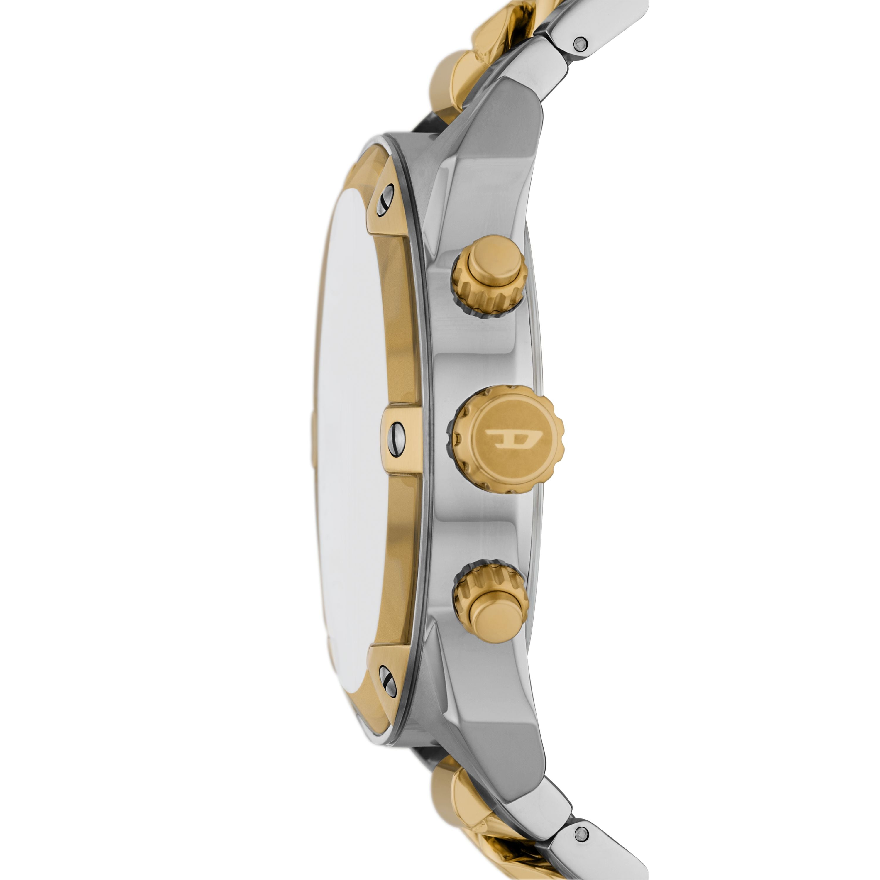 Diesel Spiked 49mm Silver Dial Men's Watch DZ4629