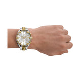 Diesel Spiked 49mm Silver Dial Men's Watch DZ4629