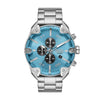 Diesel Spiked 49mm Blue Dial Men's Watch DZ4655