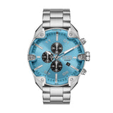 Diesel Spiked 49mm Blue Dial Men's Watch DZ4655