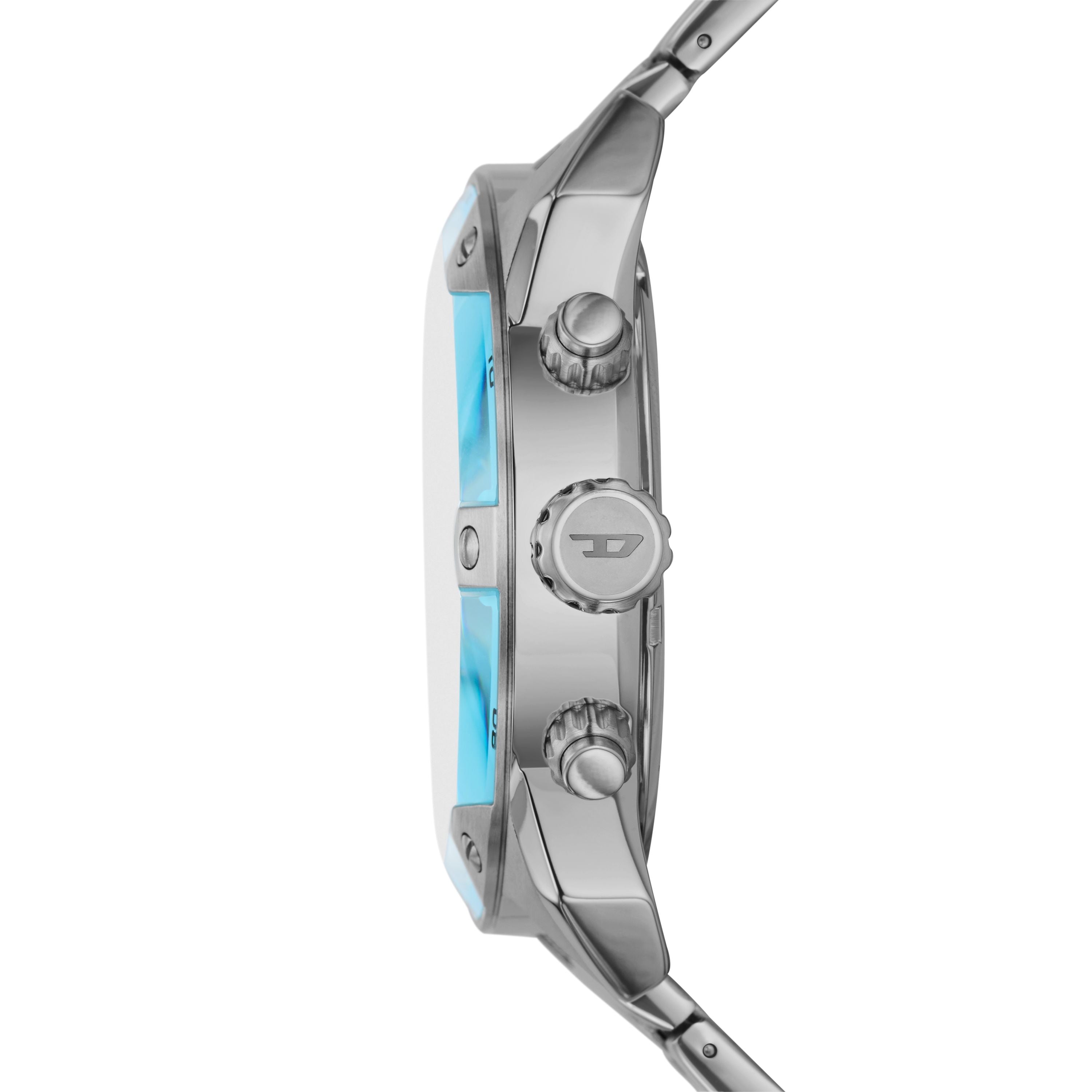 Diesel Spiked 49mm Blue Dial Men's Watch DZ4655