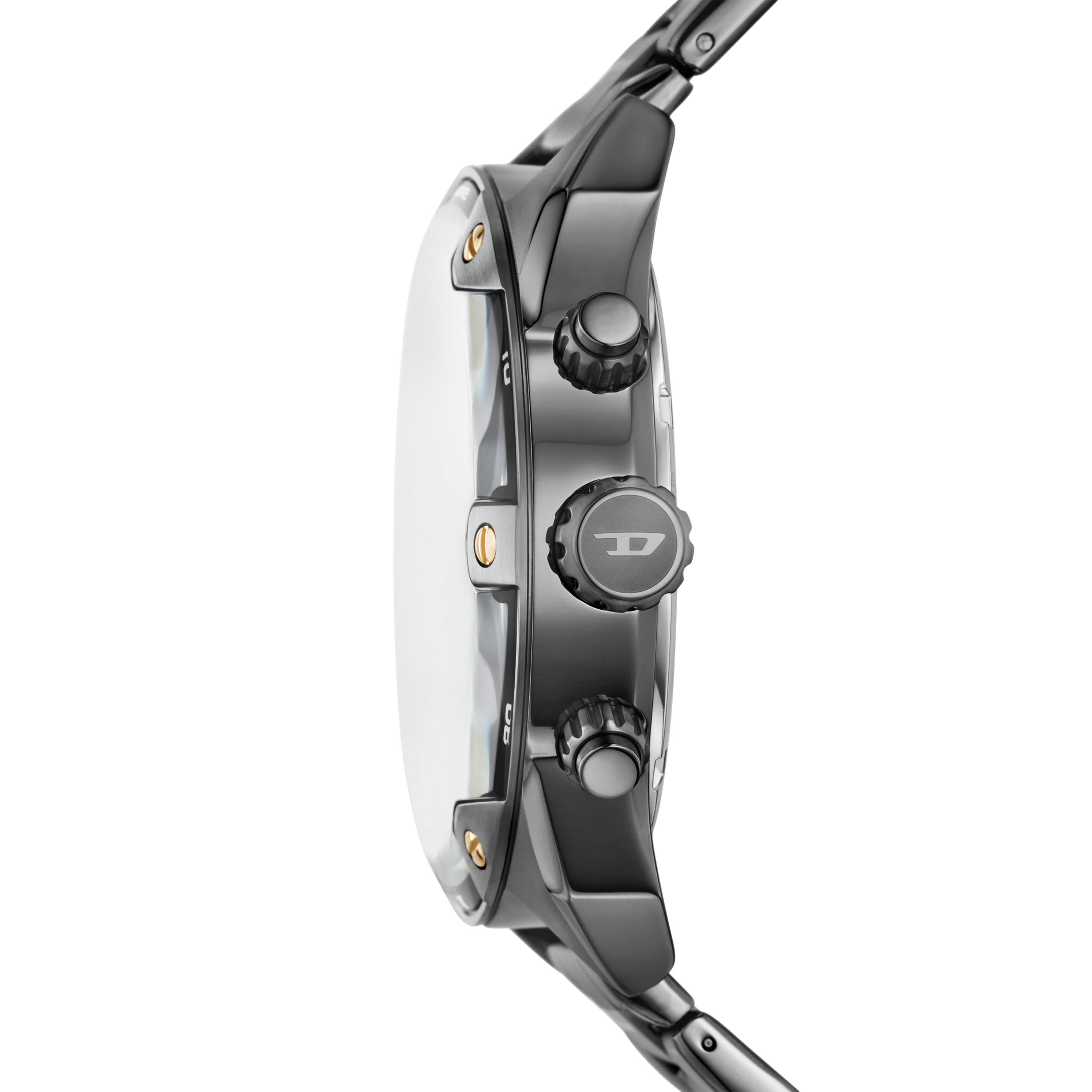 Diesel Spiked 49mm Gray Dial Men's Watch DZ4669