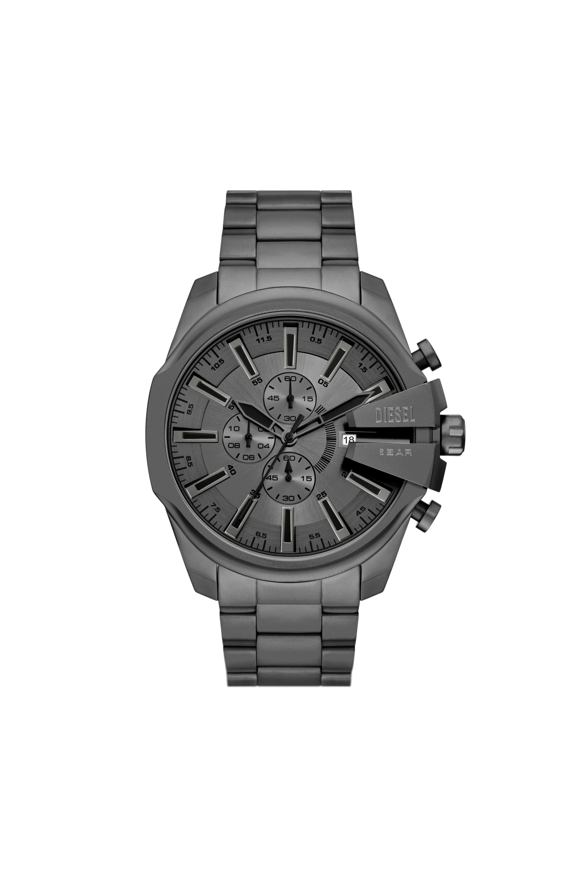 Diesel Mega Chief Slim 48mm Gray Dial Men's Watch DZ4676