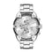 Diesel Spiked 49mm Silver Dial Men's Watch DZ4677