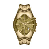 Diesel Mercurial 45mm Gold Dial Men's Watch DZ4681