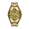 Diesel Mercurial 45mm Gold Dial Men's Watch DZ4681
