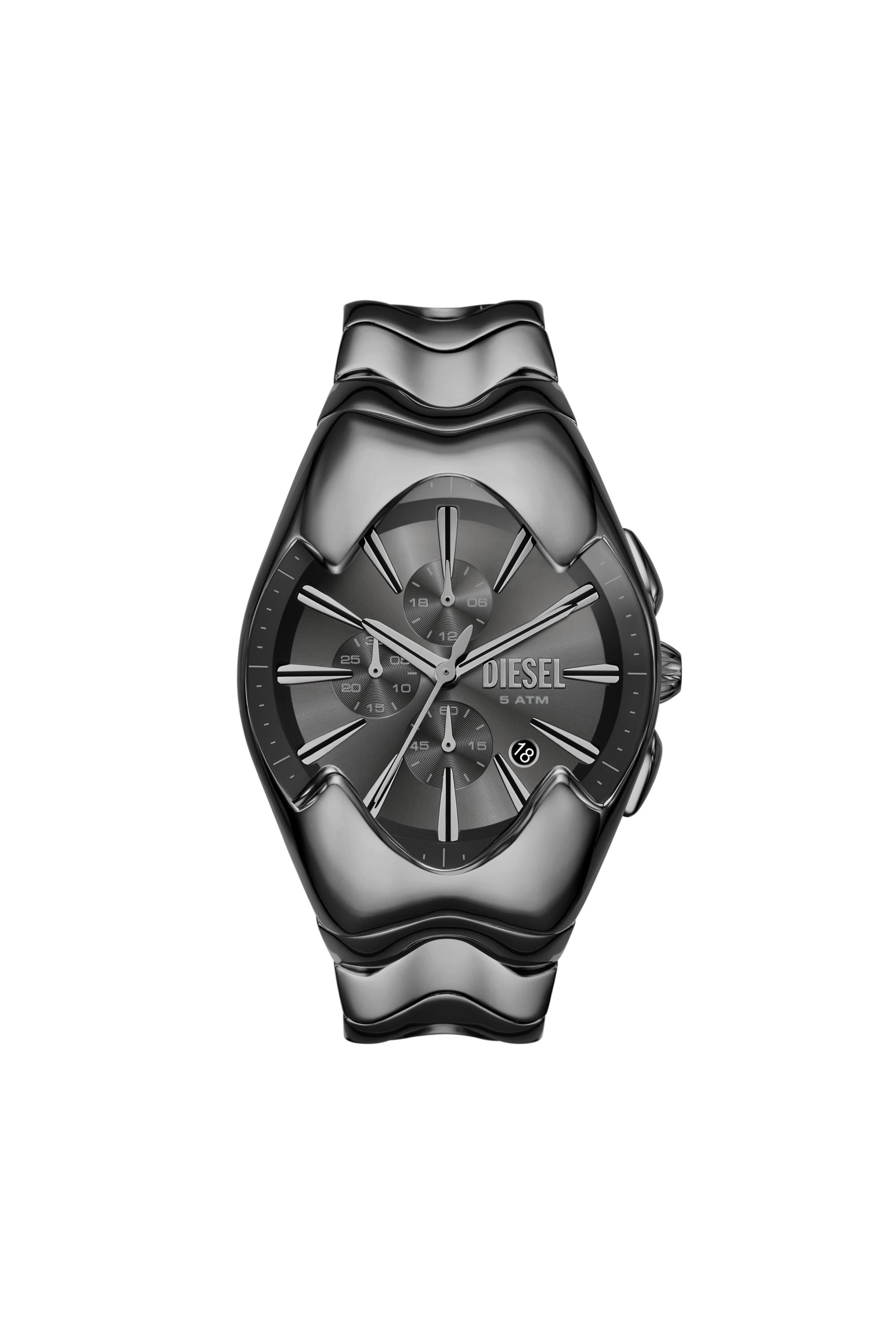 Diesel Mercurial 45mm Black Dial Men's Watch DZ4682