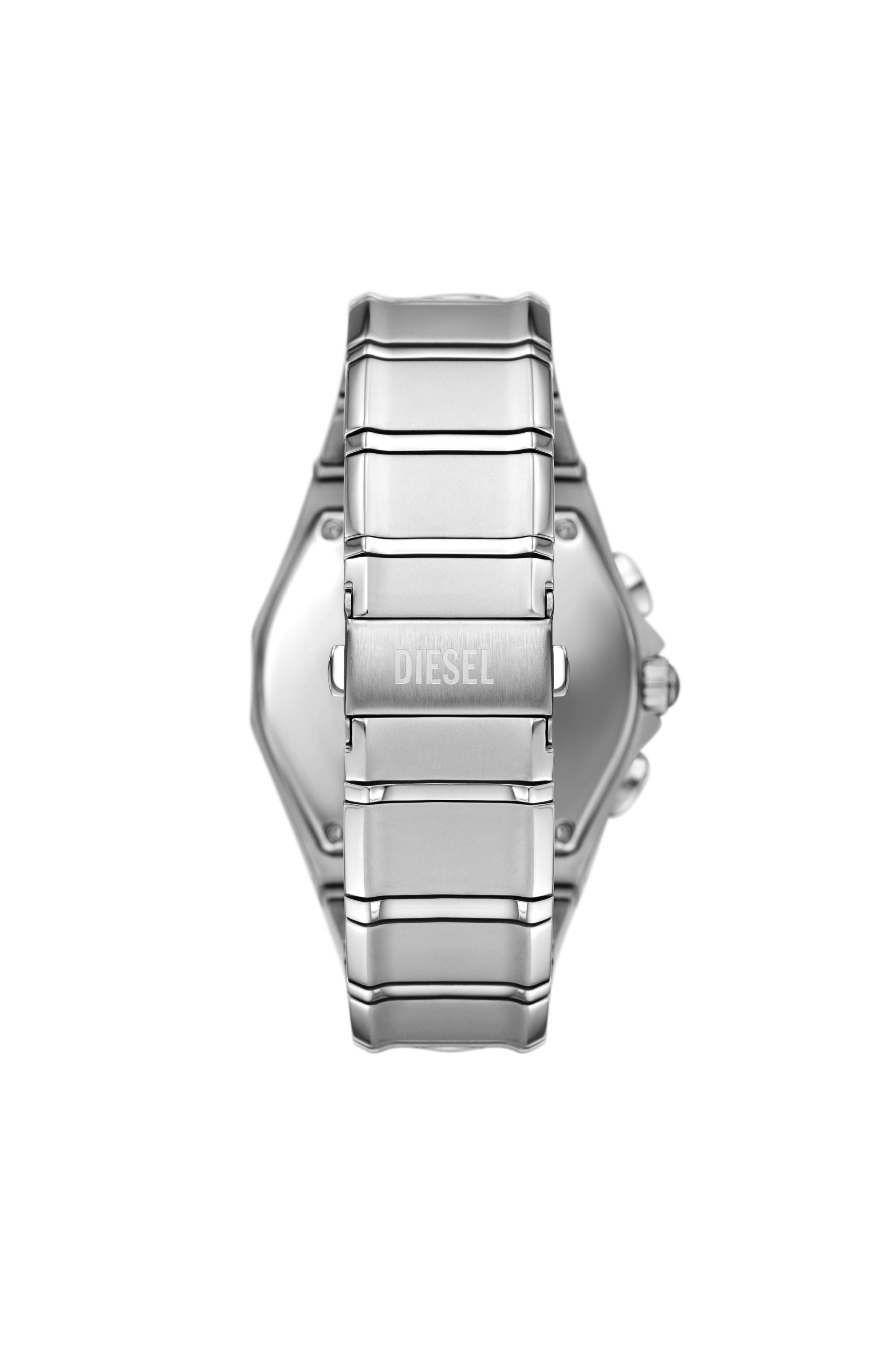 Diesel D-Curve 44mm Silver Dial Men's Watch DZ4694