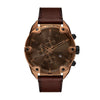 Diesel Spiked 49mm Brown Dial Men's Watch DZ4698