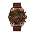 Diesel Spiked 49mm Brown Dial Men's Watch DZ4698