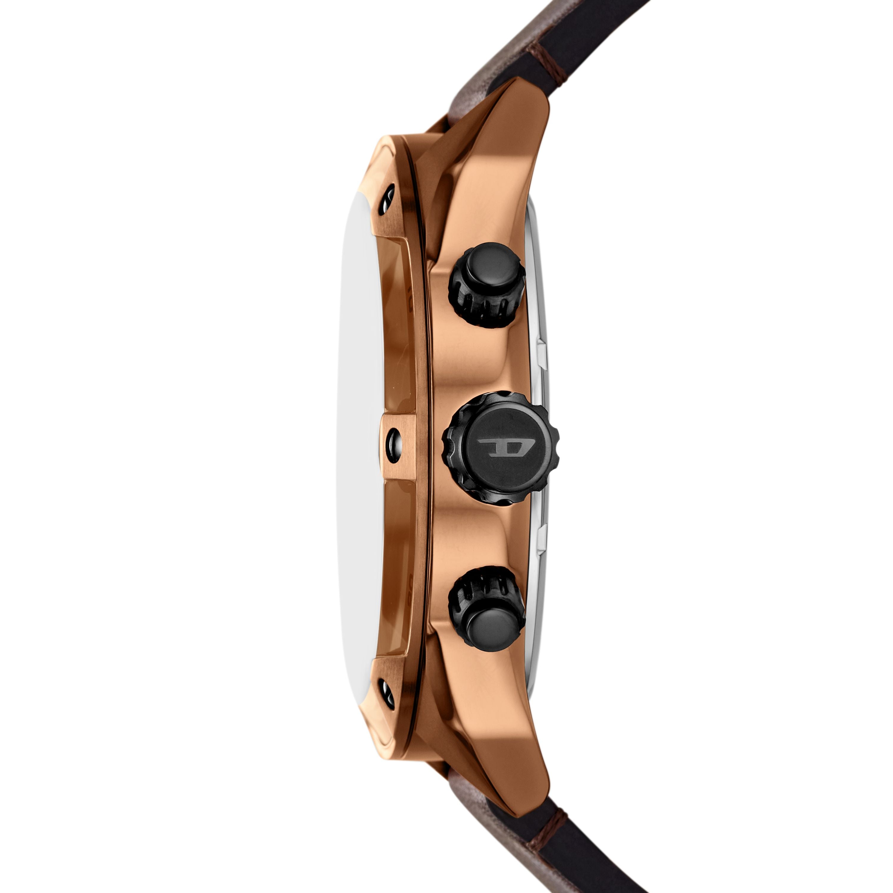 Diesel Spiked 49mm Brown Dial Men's Watch DZ4698
