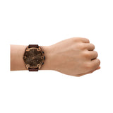 Diesel Spiked 49mm Brown Dial Men's Watch DZ4698