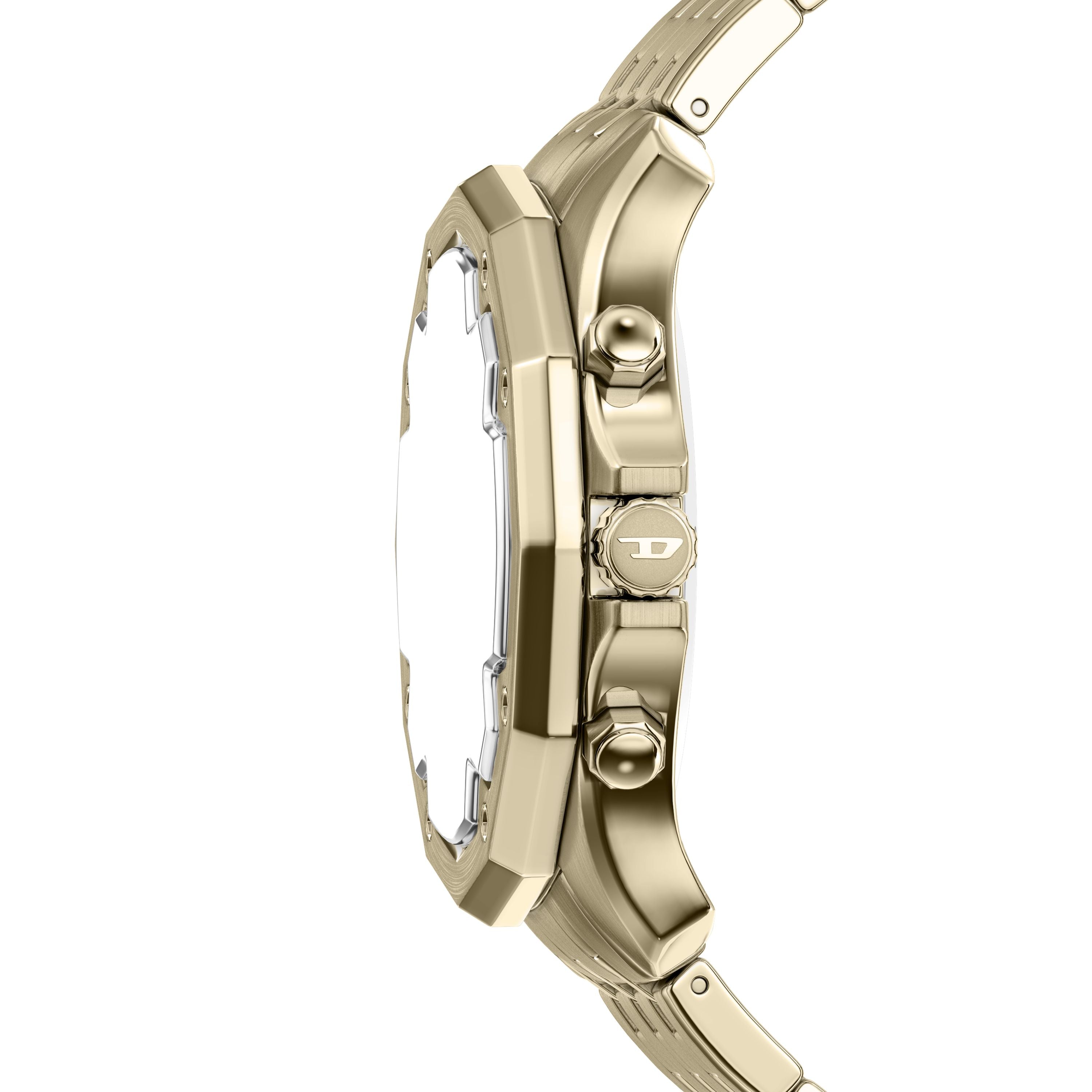 Diesel Stinger 46mm Gold Dial Men's Watch DZ4707