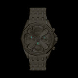 Diesel Stinger 46mm Gold Dial Men's Watch DZ4707