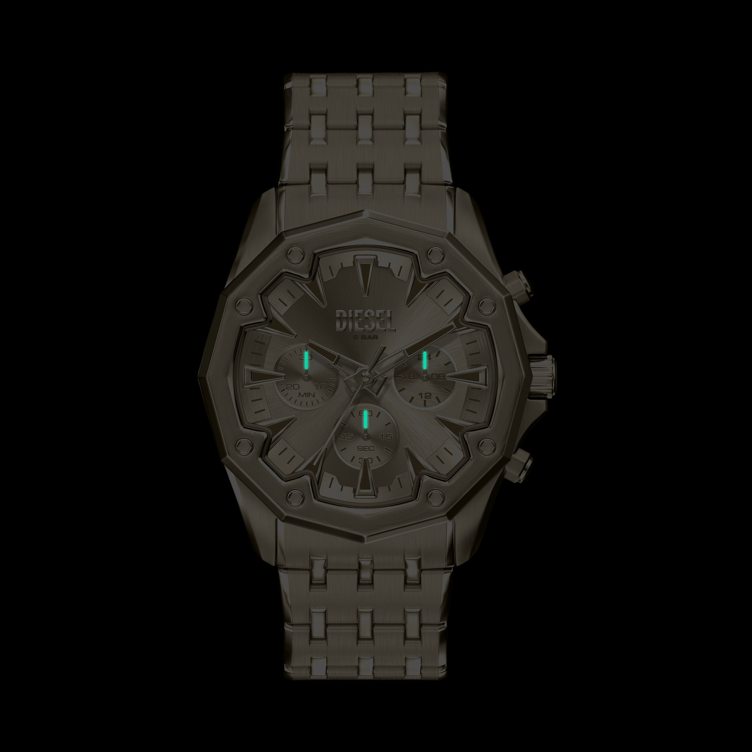 Diesel Stinger 46mm Gold Dial Men's Watch DZ4707
