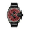 Diesel Mega Chief Slim 48mm Burgundy Dial Men's Watch DZ4714
