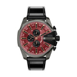 Diesel Mega Chief Slim 48mm Burgundy Dial Men's Watch DZ4714