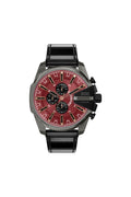 Diesel Mega Chief Slim 48mm Burgundy Dial Men's Watch DZ4714