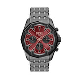 Diesel Stinger 46mm Burgundy Dial Men's Watch DZ4715