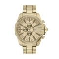 Diesel Mega Chief Slim 48mm Gold Dial Men's Watch DZ4716