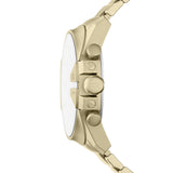 Diesel Mega Chief Slim 48mm Gold Dial Men's Watch DZ4716