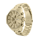 Diesel Mega Chief Slim 48mm Gold Dial Men's Watch DZ4716
