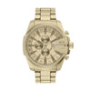 Diesel Mega Chief Slim 48mm Gold Dial Men's Watch DZ4716
