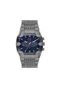 Diesel Spiked Cushion 45mm Navy Blue Dial Men's Watch DZ4717