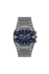 Diesel Spiked Cushion 45mm Navy Blue Dial Men's Watch DZ4717
