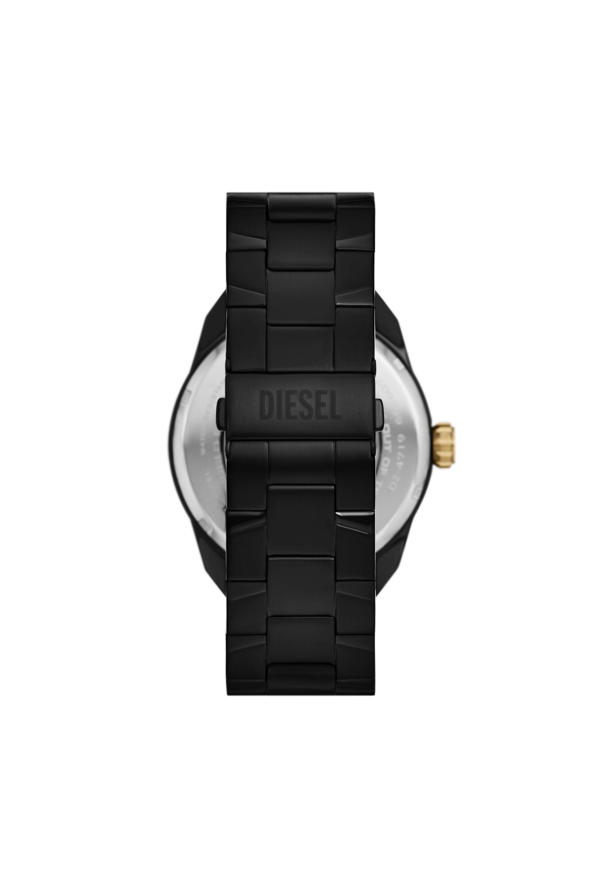 Diesel Spiked 49mm Black Dial Men's Watch DZ4719