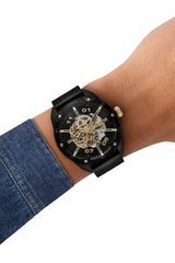 Diesel Spiked 49mm Black Dial Men's Watch DZ4719
