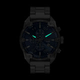 Diesel Spiked 49mm Blue Dial Men's Watch DZ4724