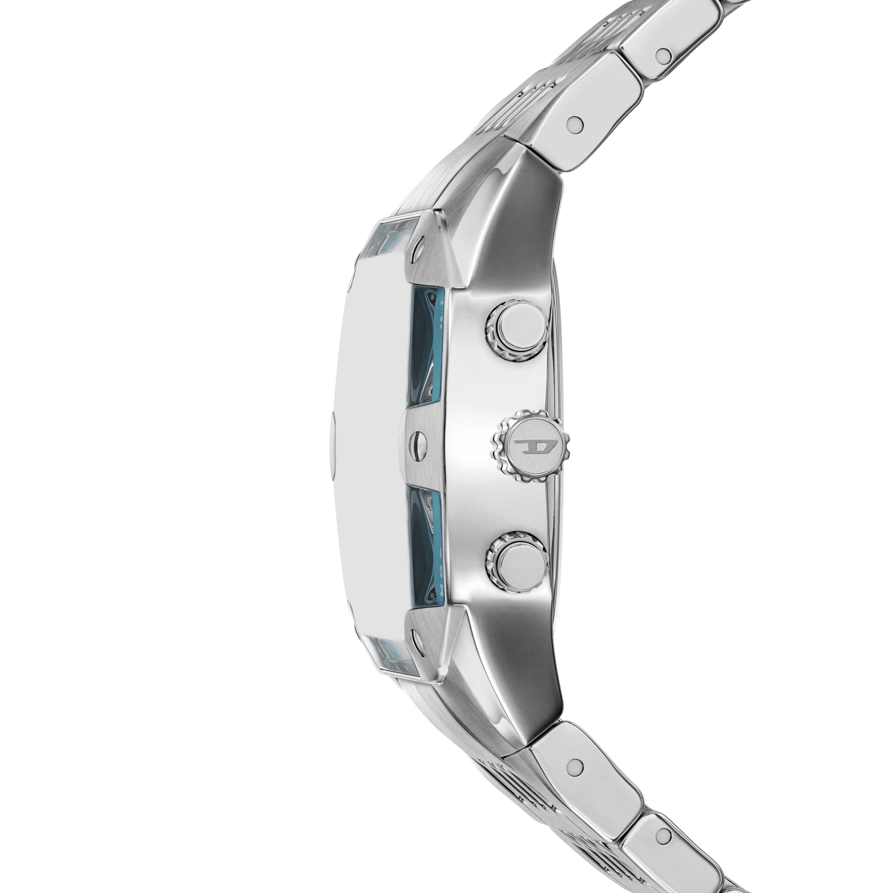 Diesel Spiked Cushion 45mm Blue Dial Men's Watch DZ4725
