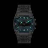 Diesel Spiked Cushion 45mm Blue Dial Men's Watch DZ4725