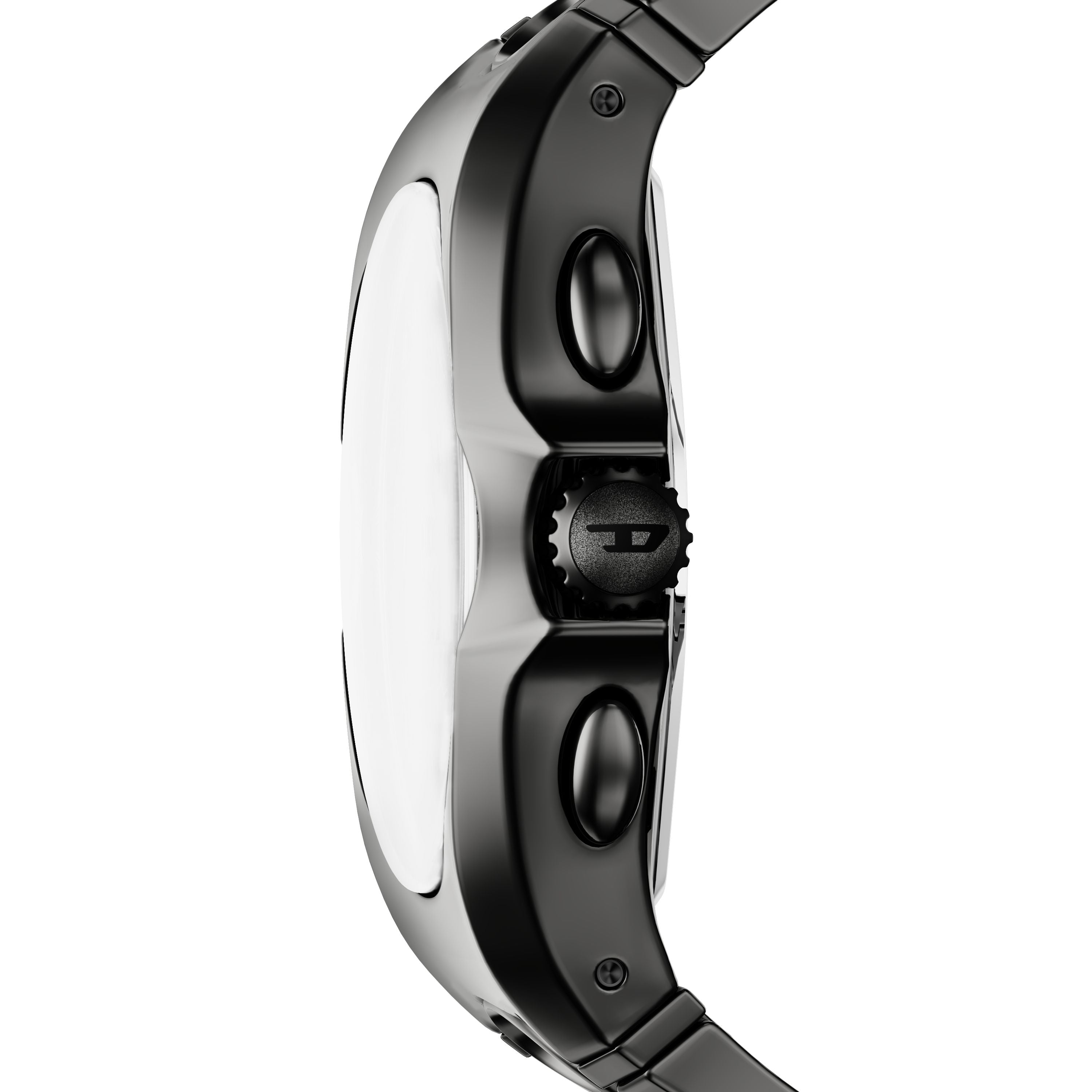 Diesel D-Curve 49mm Burgundy Dial Men's Watch DZ4726
