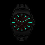 Diesel D-Curve 49mm Burgundy Dial Men's Watch DZ4726